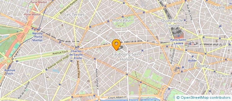 localisation de l'entreprise SIR K COACHING  PARIS 8