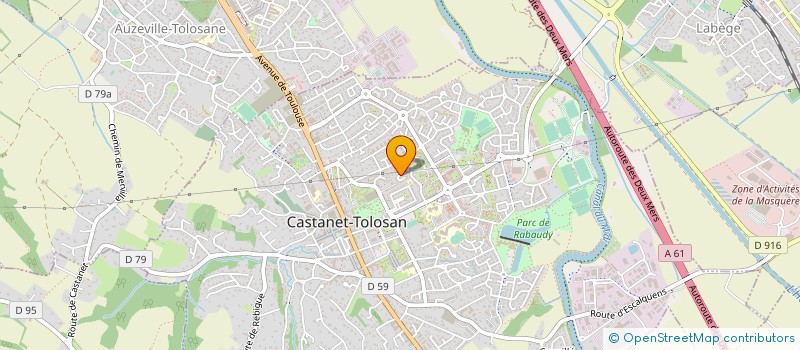 localisation de l'entreprise SIR MATHIS  CASTANET-TOLOSAN
