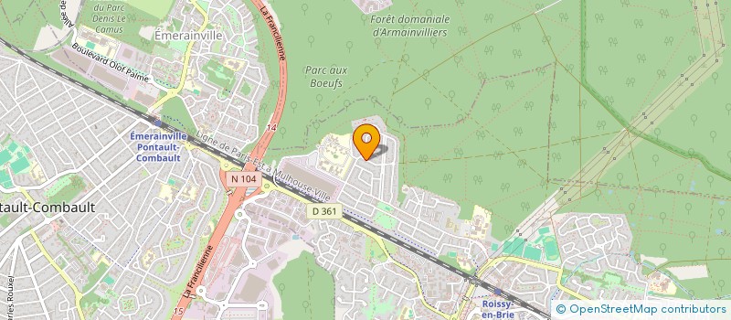 localisation de l'entreprise SIR PATRIMOINE  ROISSY-EN-BRIE