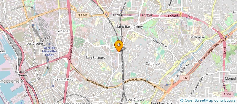 localisation de l'entreprise SIR VIANDE à MARSEILLE