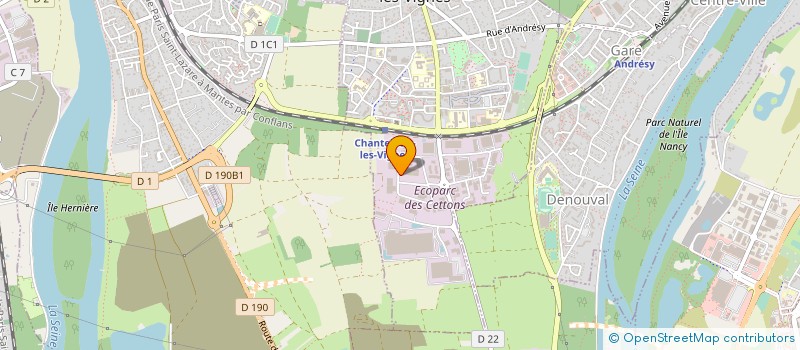 localisation de l'entreprise SIRA EQUIPEMENTS à CHANTELOUP-LES-VIGNES