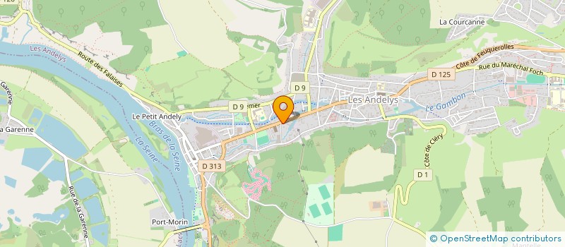 localisation de l'entreprise SIRA MUNDO à LES ANDELYS