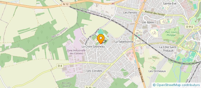 localisation de l'entreprise SIRABA à VERNOUILLET