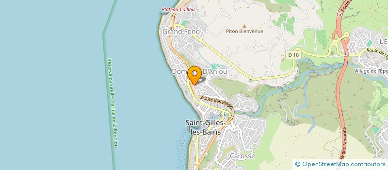 localisation de l'entreprise SIRABELLA JAZZ  SAINT-PAUL