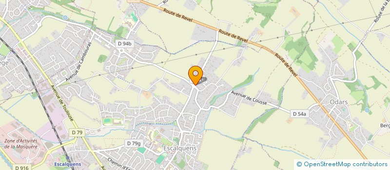 localisation de l'entreprise SIRACOHA  ESCALQUENS