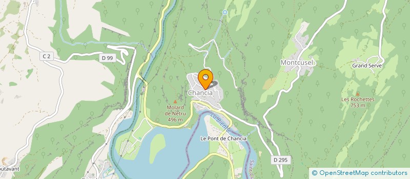 localisation de l'entreprise SIRADE à CHANCIA
