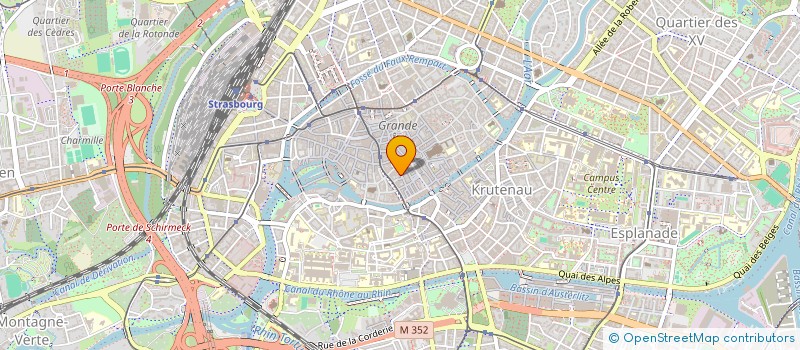 localisation de l'entreprise SIRALIS  STRASBOURG