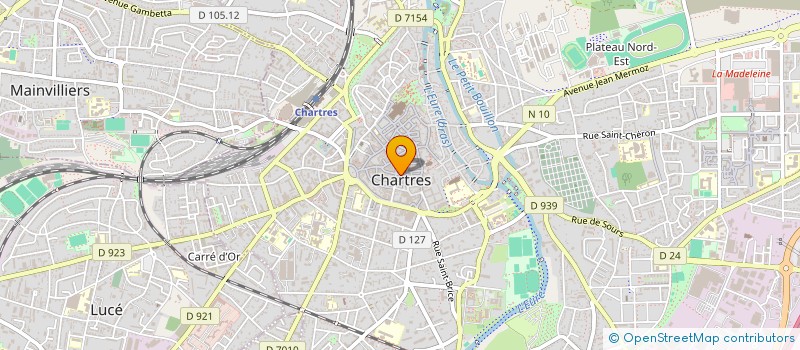 localisation de l'entreprise SIRAMEDIA à CHARTRES