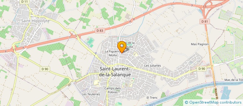 localisation de l'entreprise SIRAMIKA  SAINT-LAURENT-DE-LA-SALANQUE