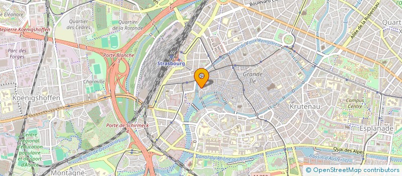 localisation de l'entreprise SIRAN à STRASBOURG