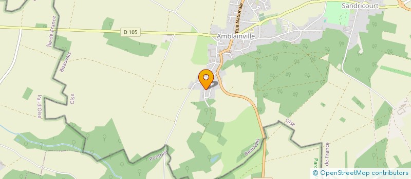 localisation de l'entreprise SIRANA  AMBLAINVILLE