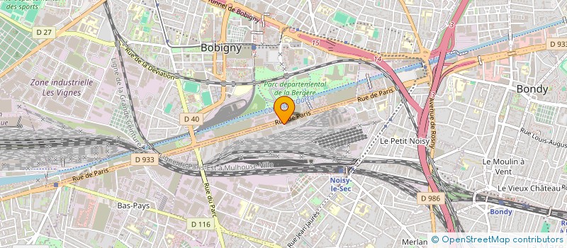 localisation de l'entreprise SIRANDRE à NOISY-LE-SEC