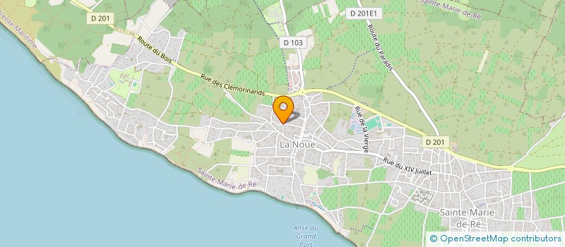 localisation de l'entreprise SIRANE  SAINTE-MARIE-DE-RE