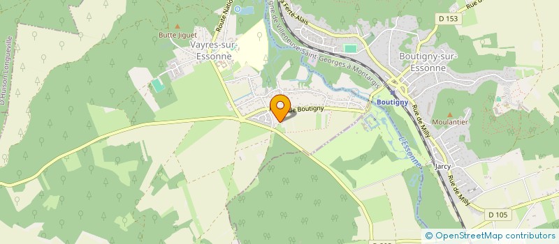 localisation de l'entreprise SIRANELEC  VAYRES-SUR-ESSONNE