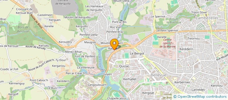 localisation de l'entreprise SIRANYOUAMA à BREST