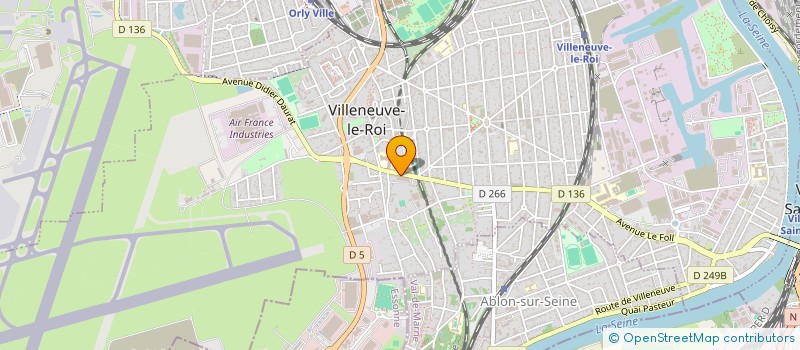 localisation de l'entreprise SIRAP CHALLENGE  VILLENEUVE-LE-ROI