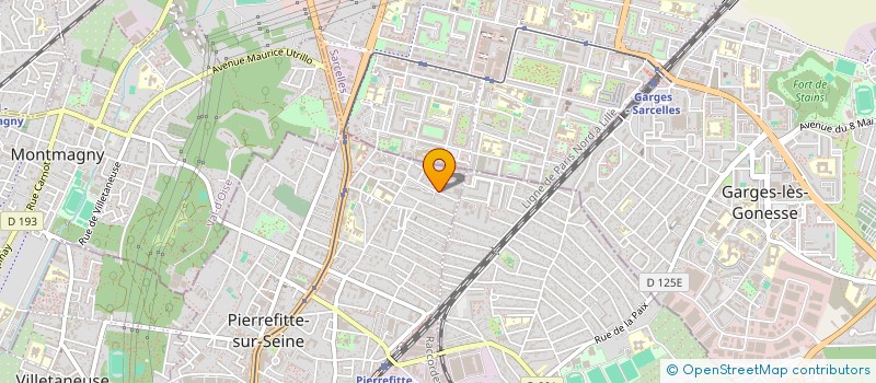 localisation de l'entreprise SIRAT VTC à PIERREFITTE-SUR-SEINE