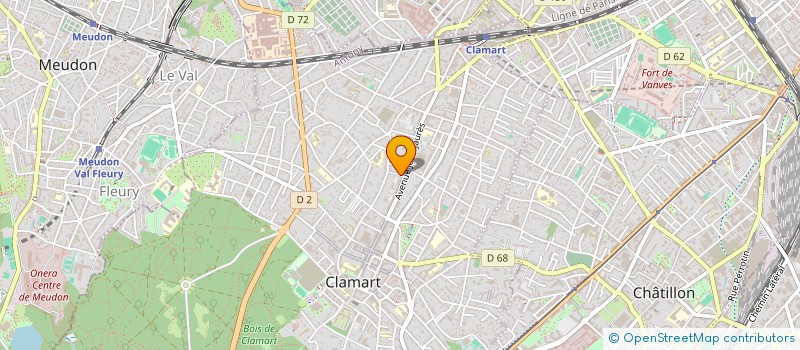 localisation de l'entreprise SIRBEBENOU  CHATENAY-MALABRY