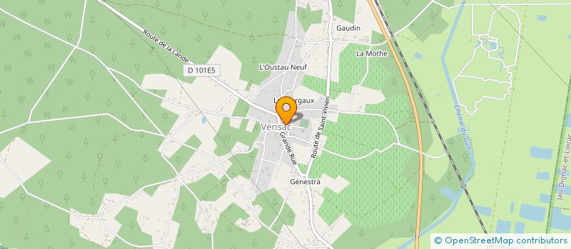 localisation de l'entreprise SIRBEN BARIAC  GRAYAN ET L'HOPITAL