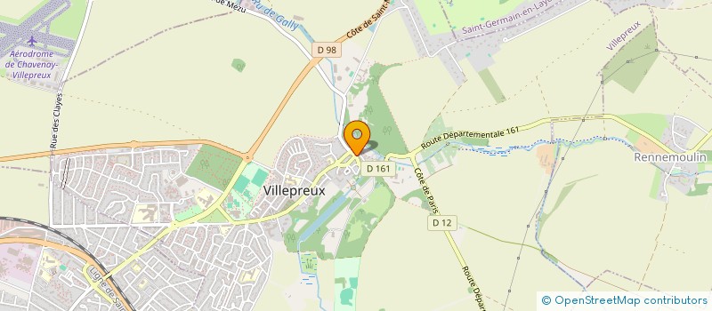 localisation de l'entreprise SIRCAM-RESTAURATION à VILLEPREUX