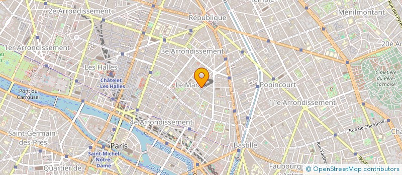 localisation de l'entreprise SIRCLE  PARIS