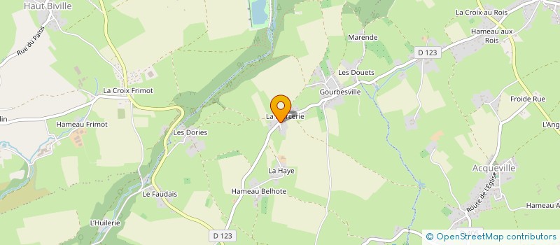 localisation de l'entreprise SIRE BRUET  LA HAGUE