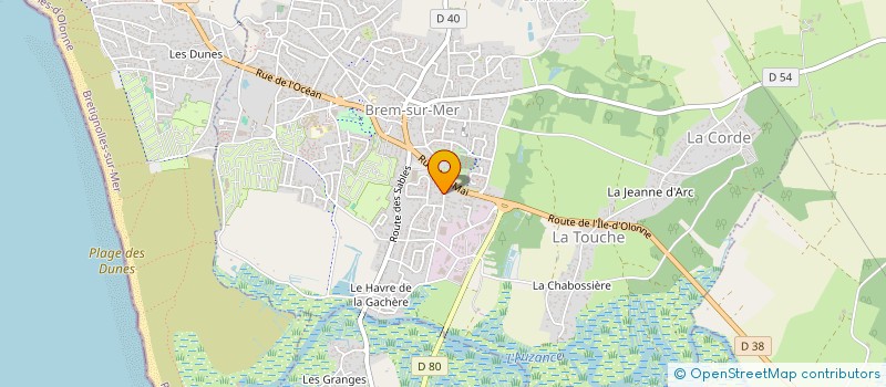 localisation de l'entreprise SIRE HOLDINGS à BREM-SUR-MER