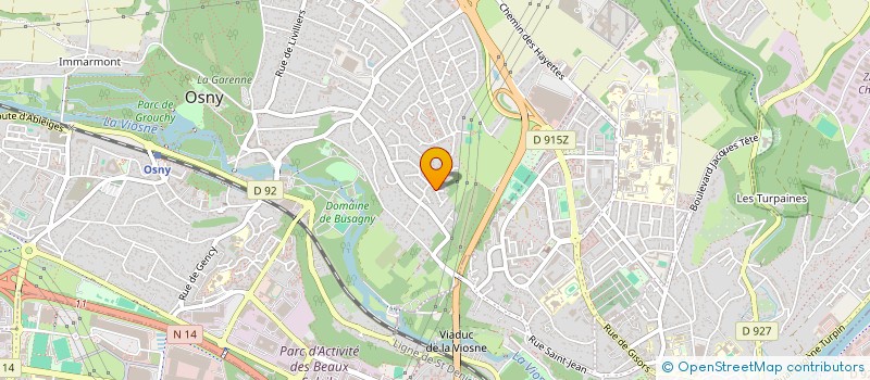localisation de l'entreprise SIREA  OSNY