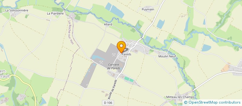 localisation de l'entreprise SIREAU IMMO  LA JAUDONNIERE