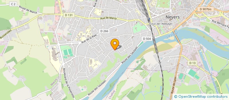 localisation de l'entreprise SIREG SCI à NEVERS
