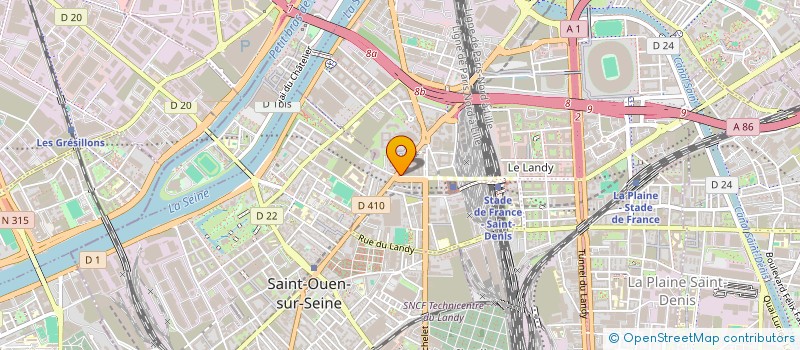 localisation de l'entreprise SIRELAUTOMATION à SAINT-DENIS