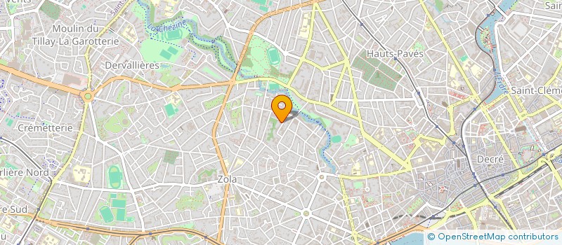 localisation de l'entreprise SIREME à NANTES