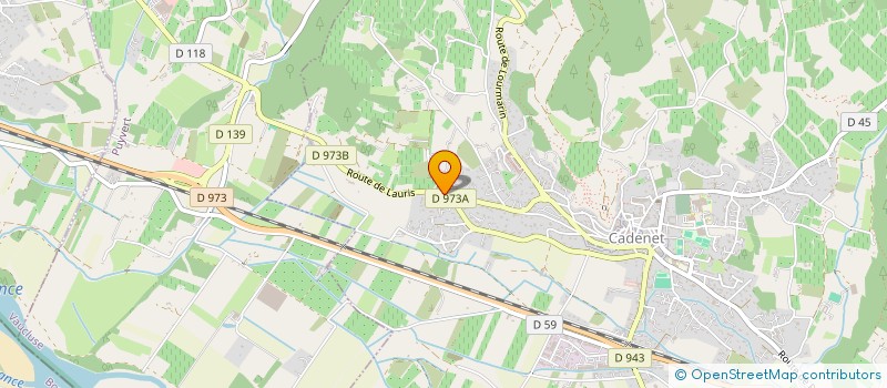 localisation de l'entreprise SIRENE à CADENET