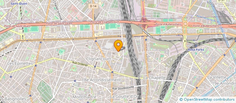 localisation de l'entreprise SIRENE AUTO à PARIS