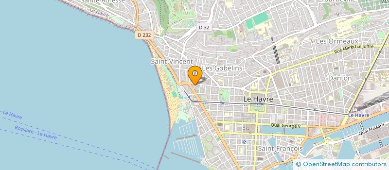 localisation de l'entreprise SIRENE OCEANE à LE HAVRE