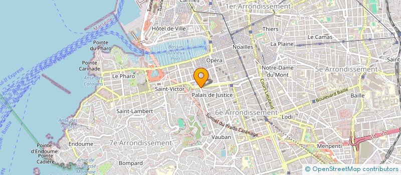 localisation de l'entreprise SIRENE PRODUCTION à MARSEILLE