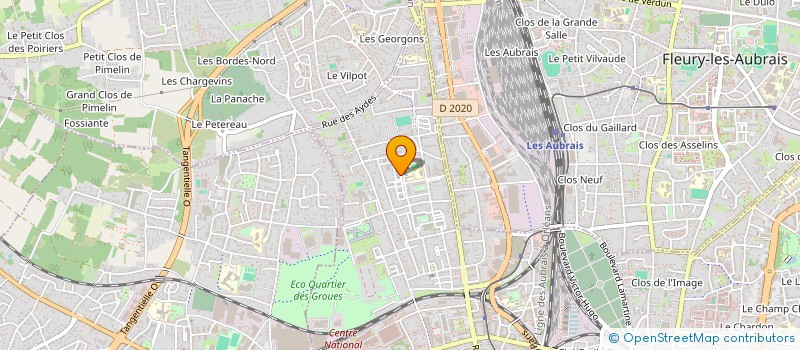 localisation de l'entreprise SIRENIS INSTITUT SARL à ORLEANS