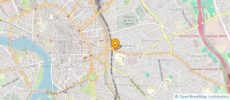 localisation de l'entreprise SIRENSIS  TOULOUSE