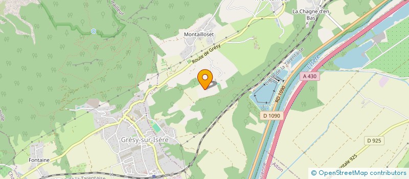 localisation de l'entreprise SIREPE  MONTAILLEUR