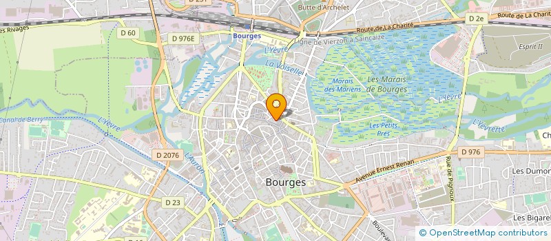 localisation de l'entreprise SIRES COEUR DE FRANCE à BOURGES