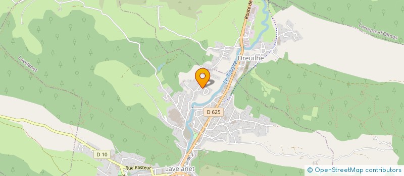 localisation de l'entreprise SIRET IMMOBILIER à LAVELANET