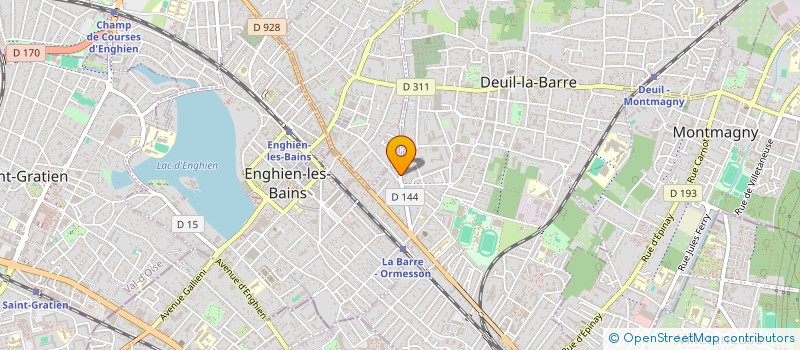 localisation de l'entreprise SIRF  DEUIL-LA-BARRE