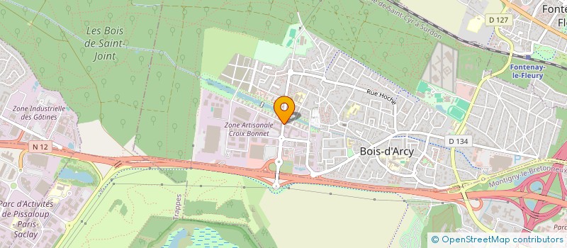 localisation de l'entreprise SIRFAT ISOLATION à BOIS-D'ARCY