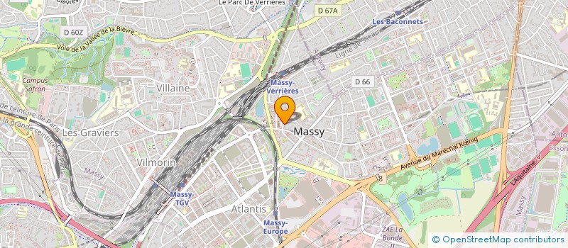 localisation de l'entreprise SIRFI à MASSY