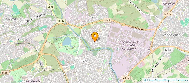 localisation de l'entreprise SIRH CONSULTING à LE CRES