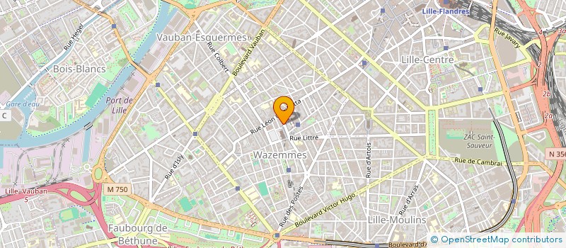 localisation de l'entreprise SIRI DECO à LILLE