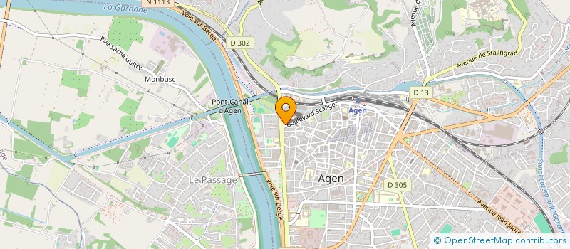 localisation de l'entreprise SIRI INGENIERIE REALIS INFORMA  AGEN