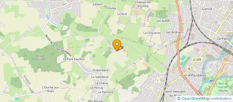 localisation de l'entreprise SIRIA  ALLONNES