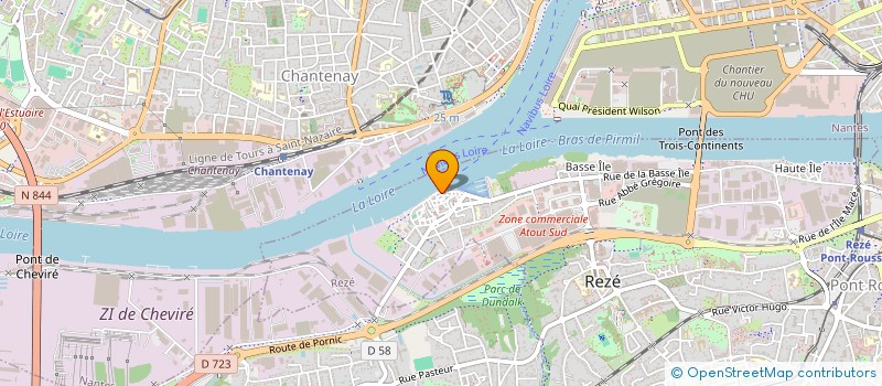 localisation de l'entreprise SIRIADE à REZE