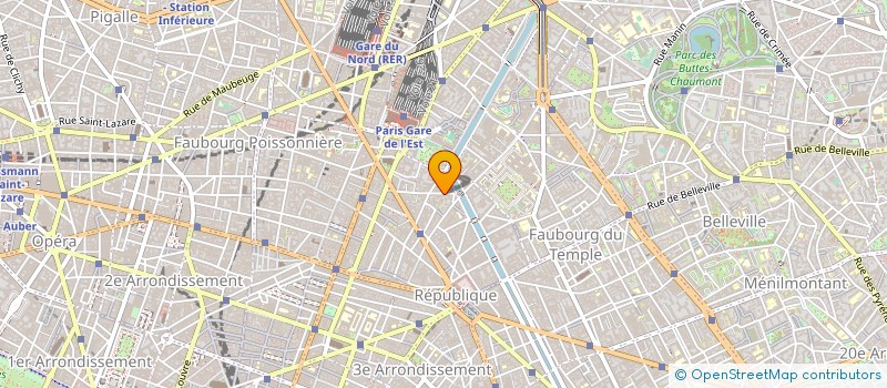localisation de l'entreprise SIRIBLE à PARIS